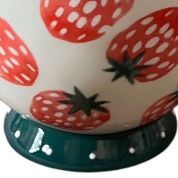 Paper Source Strawberry Oversized Tea Cup Mug Cottagecore - Picture 8 of 11